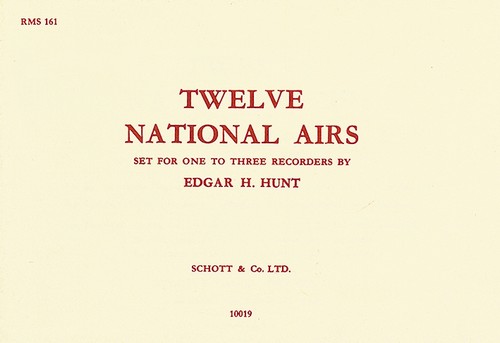 Twelve National Airs, for 1-3 recorders. 9790220100376