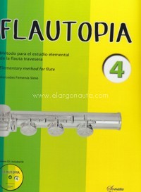 Flautopía, método para el estudio elemental de la flauta travesera, vol. 4. 9790692212379