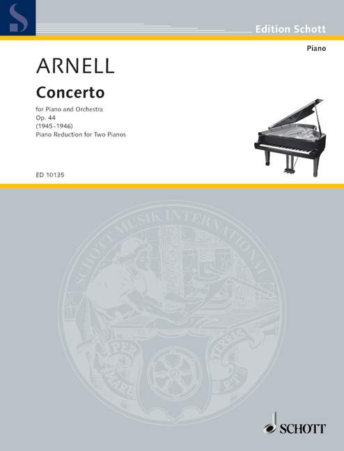 Concerto op. 44, for piano and orchestra, piano and orchestra, piano reduction for 2 pianos