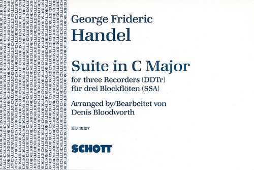 Suite in C major, 3 recorders (SSA), performance score