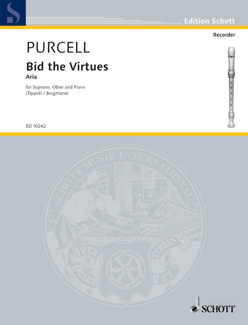 Bid the Virtues, from Ode for the Birthday of Queen Mary, soprano, oboe and piano