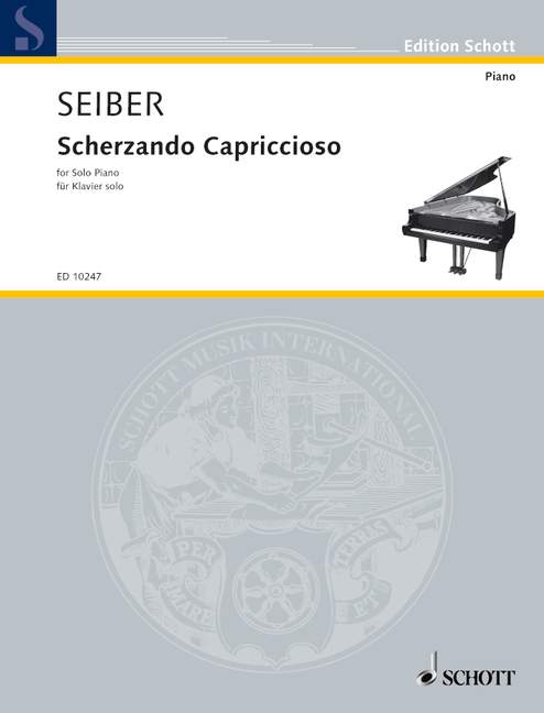 Scherzando Capriccioso, for solo piano, piano