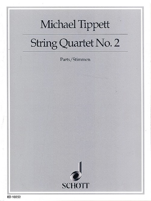 String Quartet No. 2 in F# minor, string quartet, set of parts