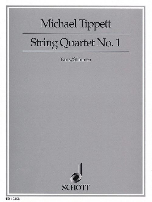 String Quartet No. 1, string quartet, set of parts. 9790220101809