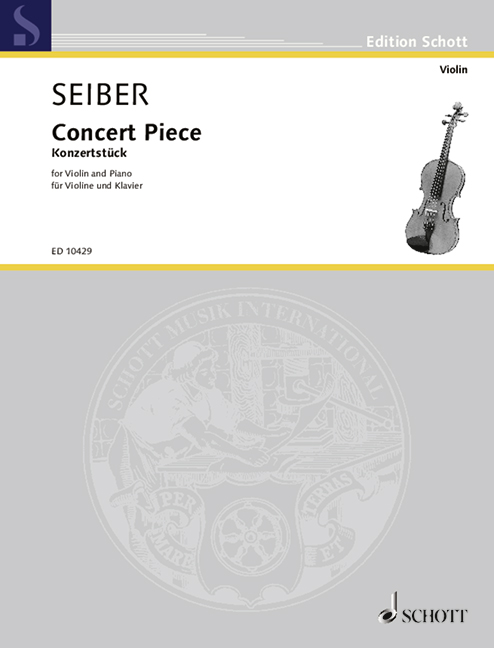 Concert Piece, violin and piano. 9790220102523