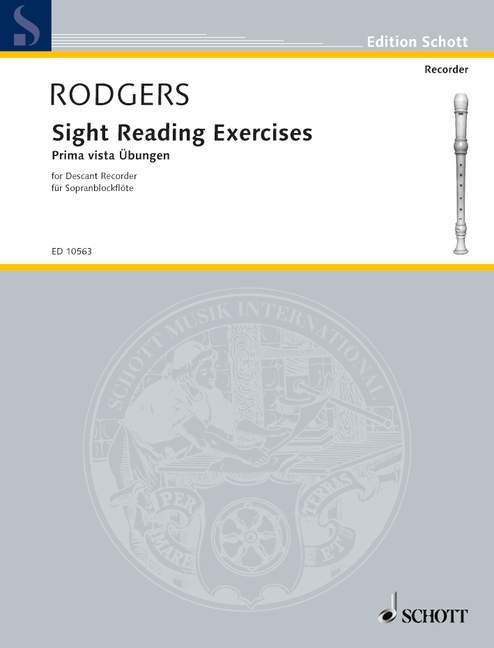 Sight Reading Exercises, Prima Vista Übungen, soprano recorder