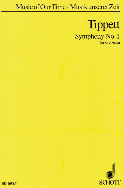 Symphony No. 1, orchestra, study score. 9790220103216