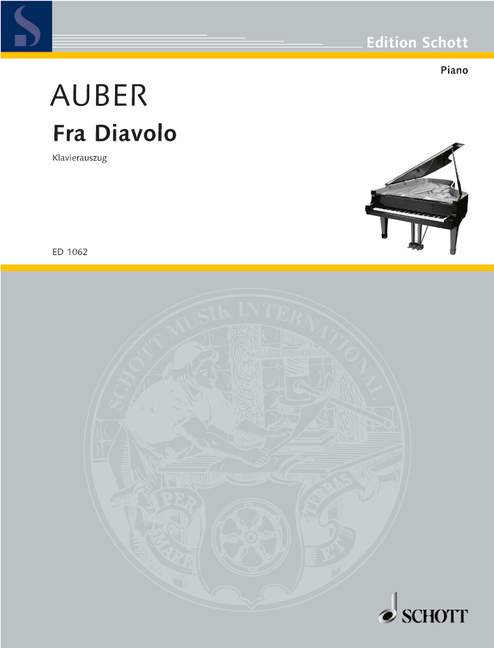 Fra Diavolo, Opera, vocal/piano score