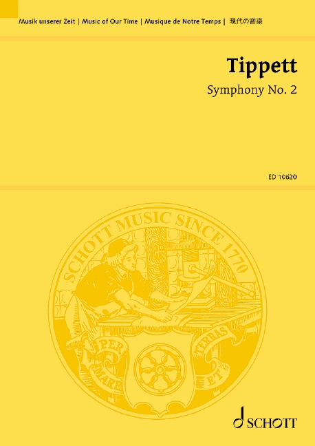 Symphony No. 2, orchestra, study score. 9790220103407