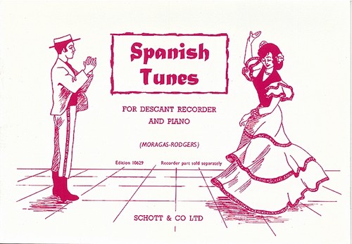 Spanish Tunes, descant recorder and piano