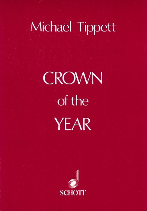 Crown of the Year, Cantata, choir and instruments, study score. 9790220104084