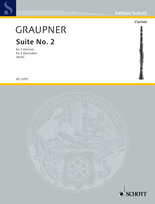 Suite No. 2, 3 clarinets, performance score