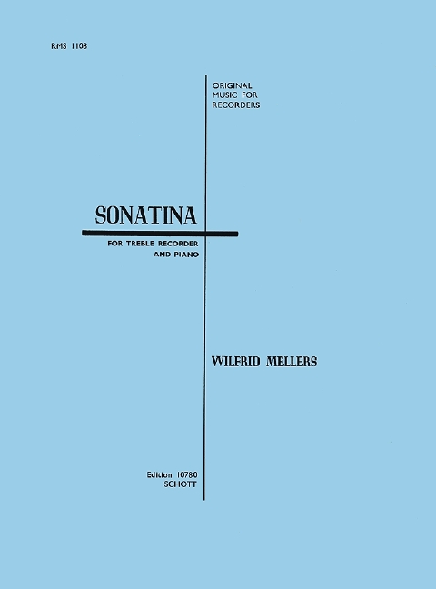 Sonatina, treble recorder and piano