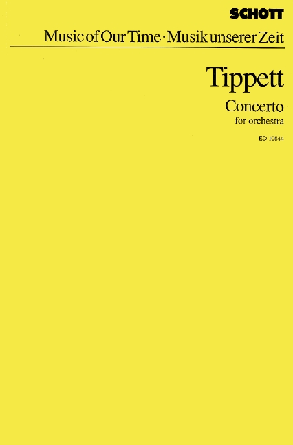 Concerto for Orchestra, orchestra, study score