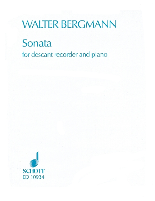 Sonata, descant recorder and piano