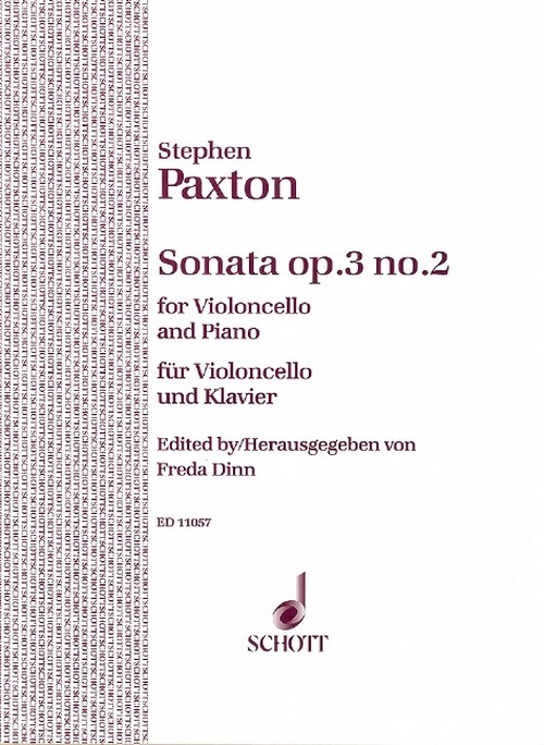 Sonata op. 3/2, cello and piano