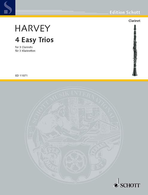 Four Easy Trios, 3 clarinets, performance score