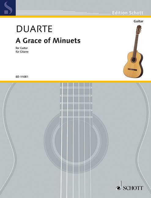 A Grace of Minuets, guitar. 9790220107719