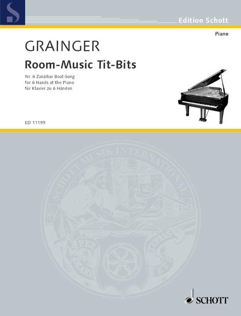 Room-Music Tit-Bits, No. 6 Zanzibar Boat Song, piano (6 hands)