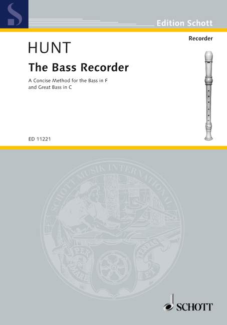 The Bass Recorder, A Concise Method for the Bass in F and great Bass in C