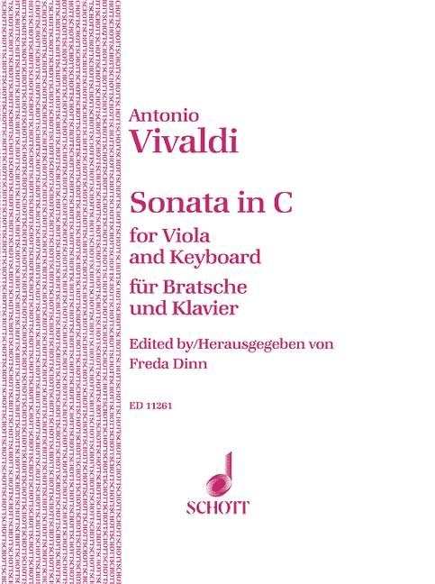 Sonata C Major op. 8/1 RV 54, after the Sonata for Musette and B.c., viola and piano
