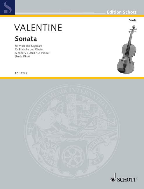 Sonata in A Minor (No. 9), viola and piano