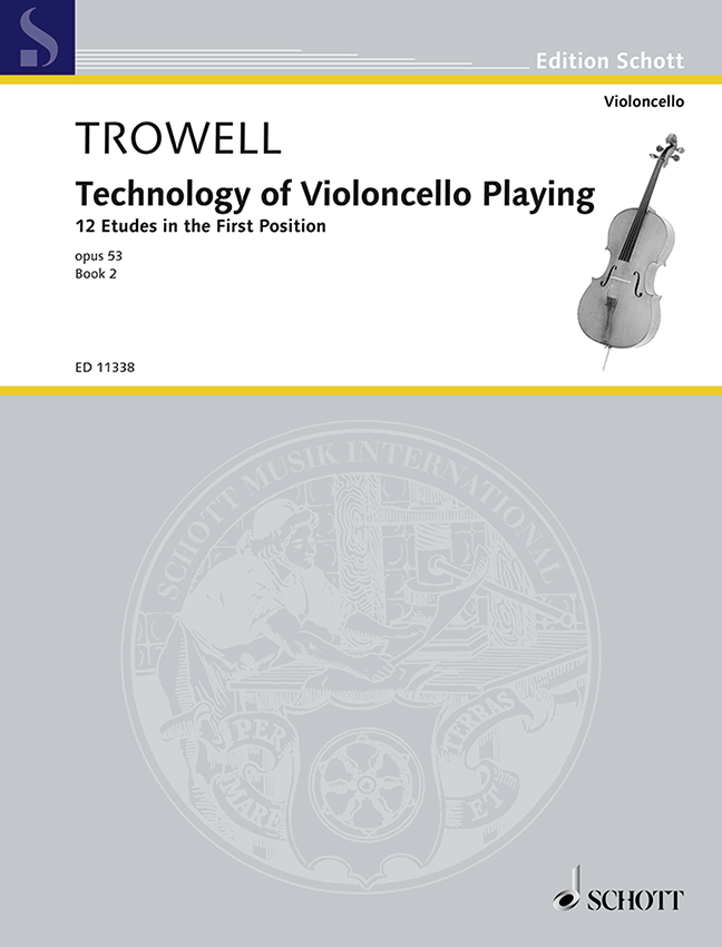 Technology of Violoncello Playing op. 53 vol. 2, 12 Etudes in the First Position, cello. 9790220121210