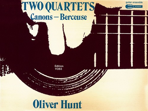 Two Quartets, for four guitars, 4 guitars, performance score