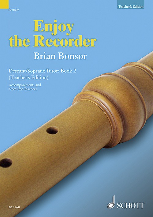 Enjoy the Recorder Vol. 2a, A comprehensive method for group, individual and self tuition, descant recorder, teacher's book. 9780901938725