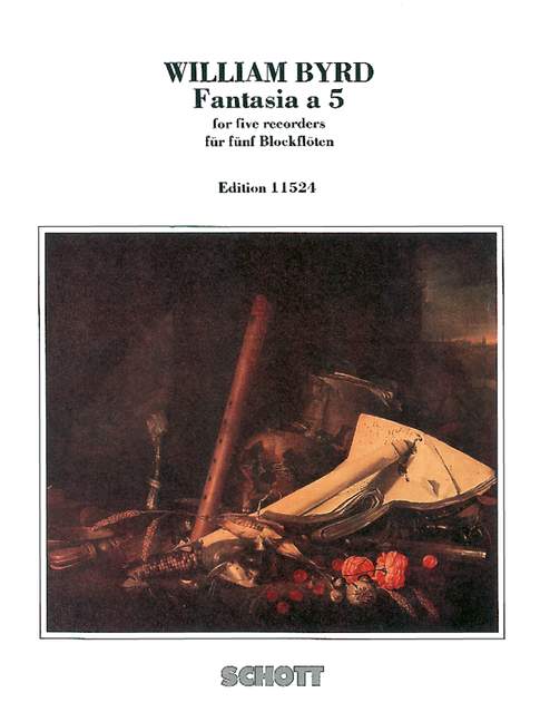 Fantasia a 5, 5 recorders (SATTB), score and parts. 9790220111020