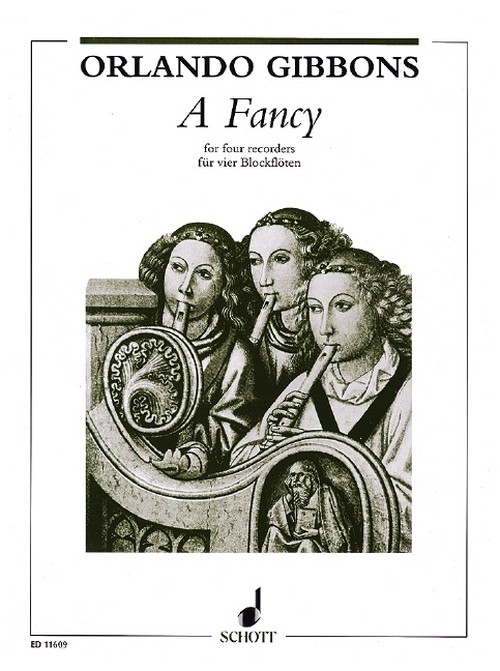 A Fancy, 4 recorders (SATB), performance score. 9790220111631