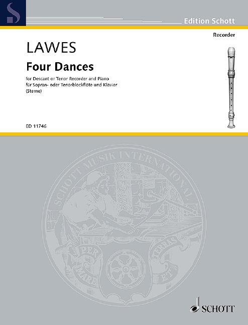Four Dances, soprano- or tenor recorder and piano