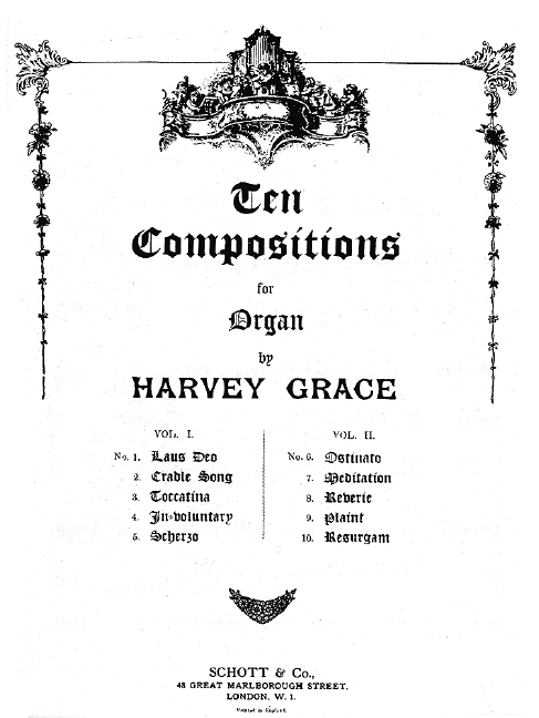 Ten Compositions for Organ, 10. Resurgam, organ. 9790220129285