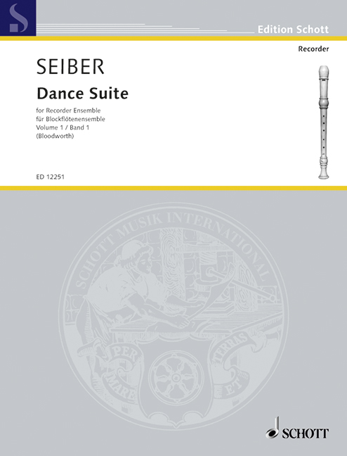 Dance Suite Vol. 1, 4 recorders (SATB), score and parts