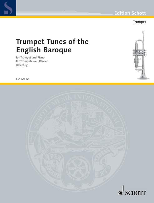 Trumpet Tunes of the English Baroque, trumpet and piano