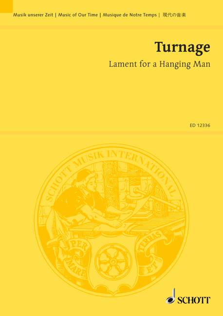 Lament for a Hanging Man, for soprano and ensemble, soprano and ensemble, study score. 9790220129513