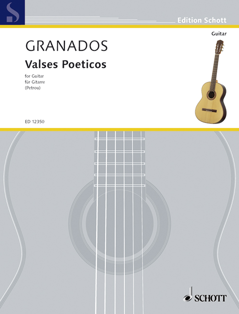 Valses Poeticos, guitar