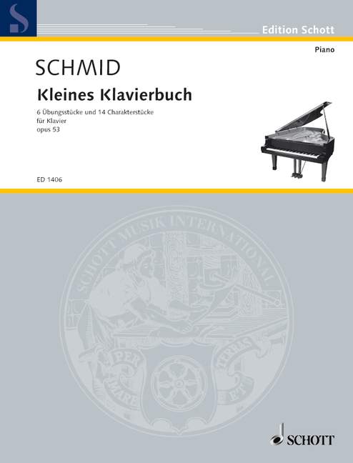 Kleines Klavierbuch op. 53, 6 Übungsstücke und 14 Charakterstücke, piano. 9790001142595