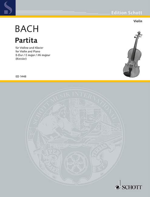 Partita in E Major, violin and piano