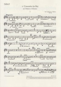 1. Concerto in D op. 99, guitar and orchestra. Violin II Part