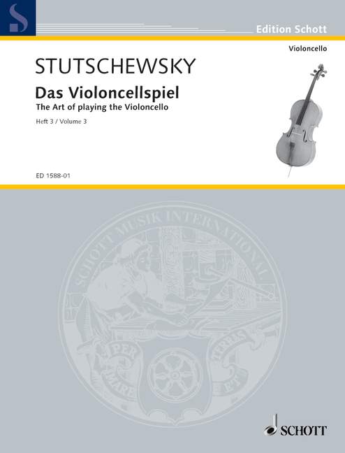 The Art of playing the Violoncello Band 3, A system of study from the very beginning to a stage of perfection. 9790001033893