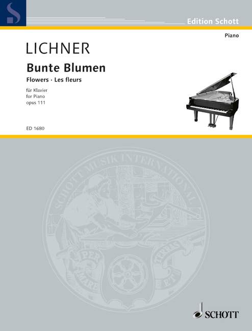 Flowers op. 111, Sechs leichte und melodische Übungen, Piano