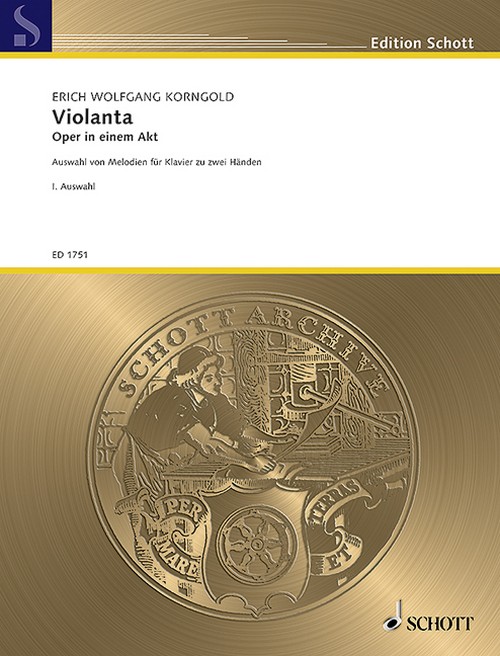 Violanta op. 8 Heft 1, Auswahl I von Melodien für Klavier zu zwei Händen