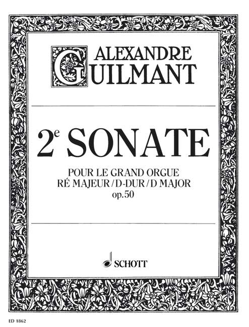 2. Sonata D Major op. 50/2, Organ. 9790001034869