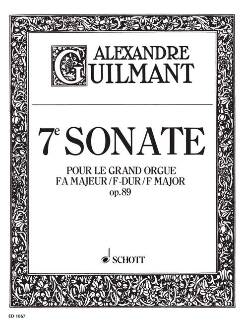 7. Sonata F Major op. 89/7, Organ. 9790001034913 7. Sonata F Major op. 89/7, Organ. 9790001034913