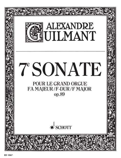 7. Sonata F Major op. 89/7, Organ. 9790001034913