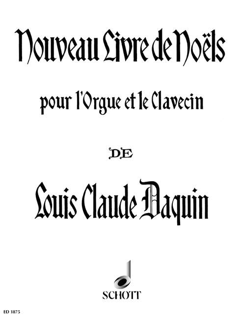 Nouveau Livre de Noëls, harpsichord (organ)