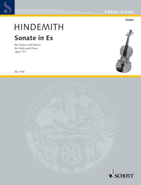 Sonata in Eb Major op. 11/1, violin and piano