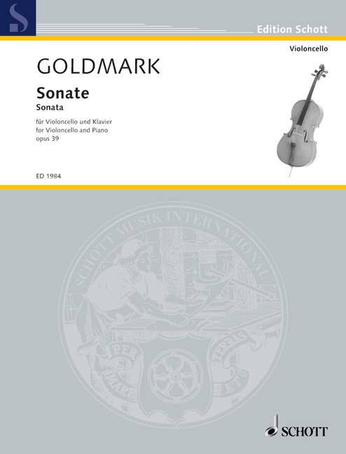 Sonate op. 39, cello and piano
