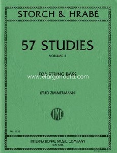 57 Studies in Two Volumes, for String Bass, vol. II